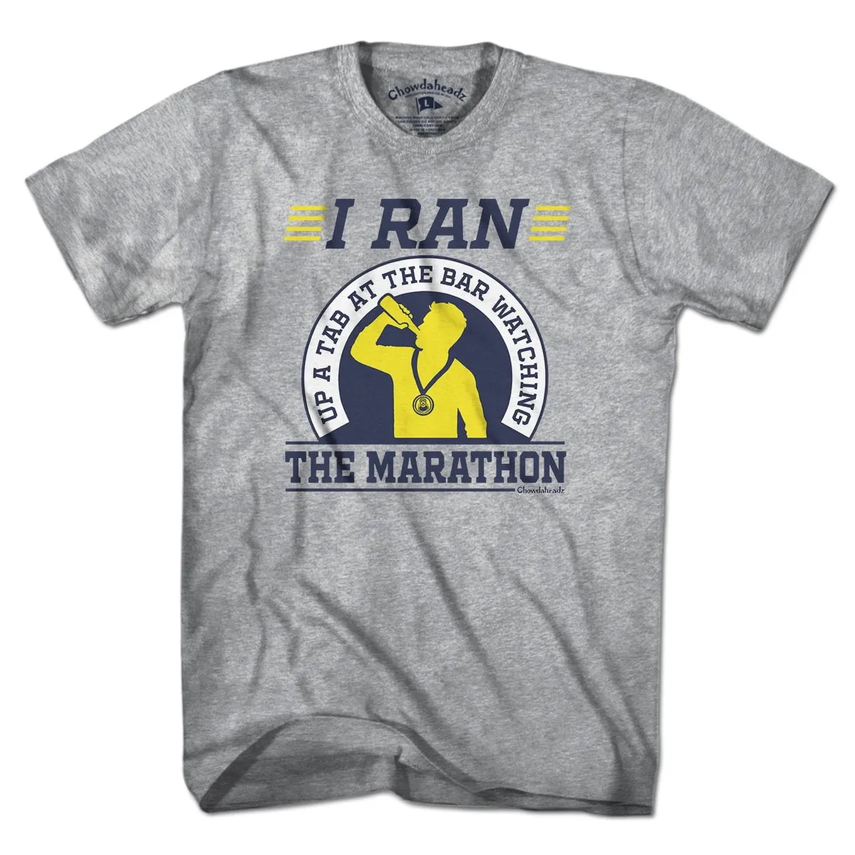 I Ran Up A Tab Watching The Marathon T-Shirt