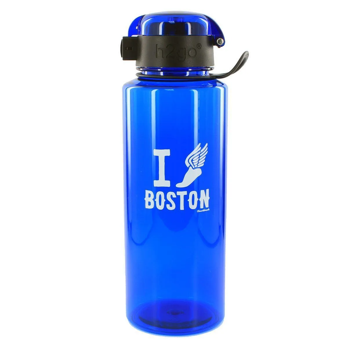I Run Boston Water Bottle