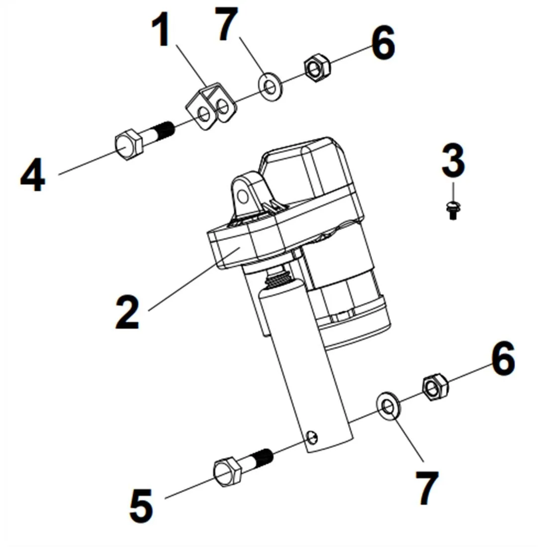 Incline motor