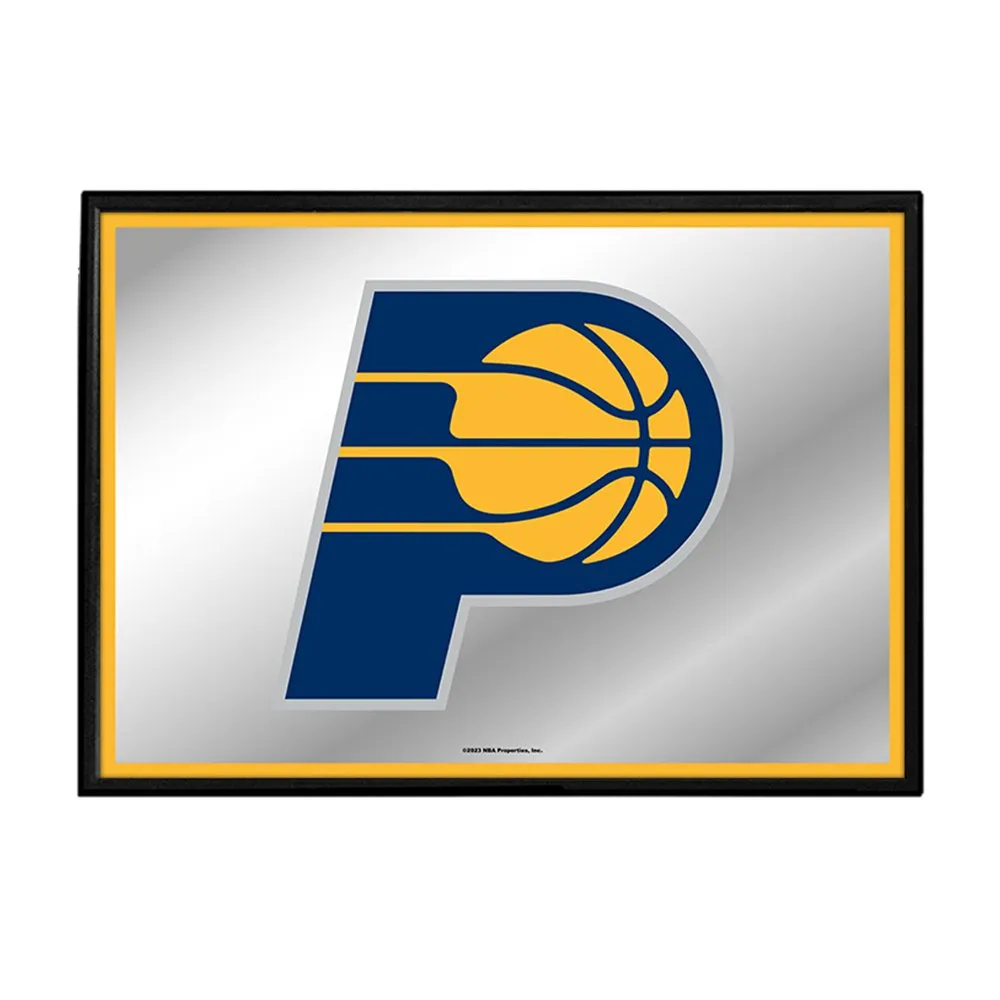 Indiana Pacers: Framed Mirrored Wall Sign