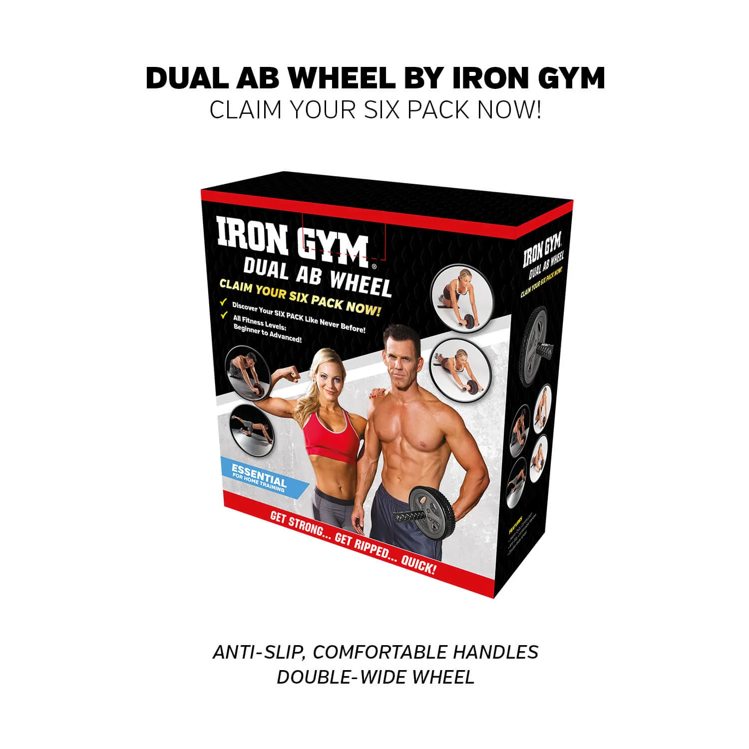 Iron Gym Dual Ab Wheel