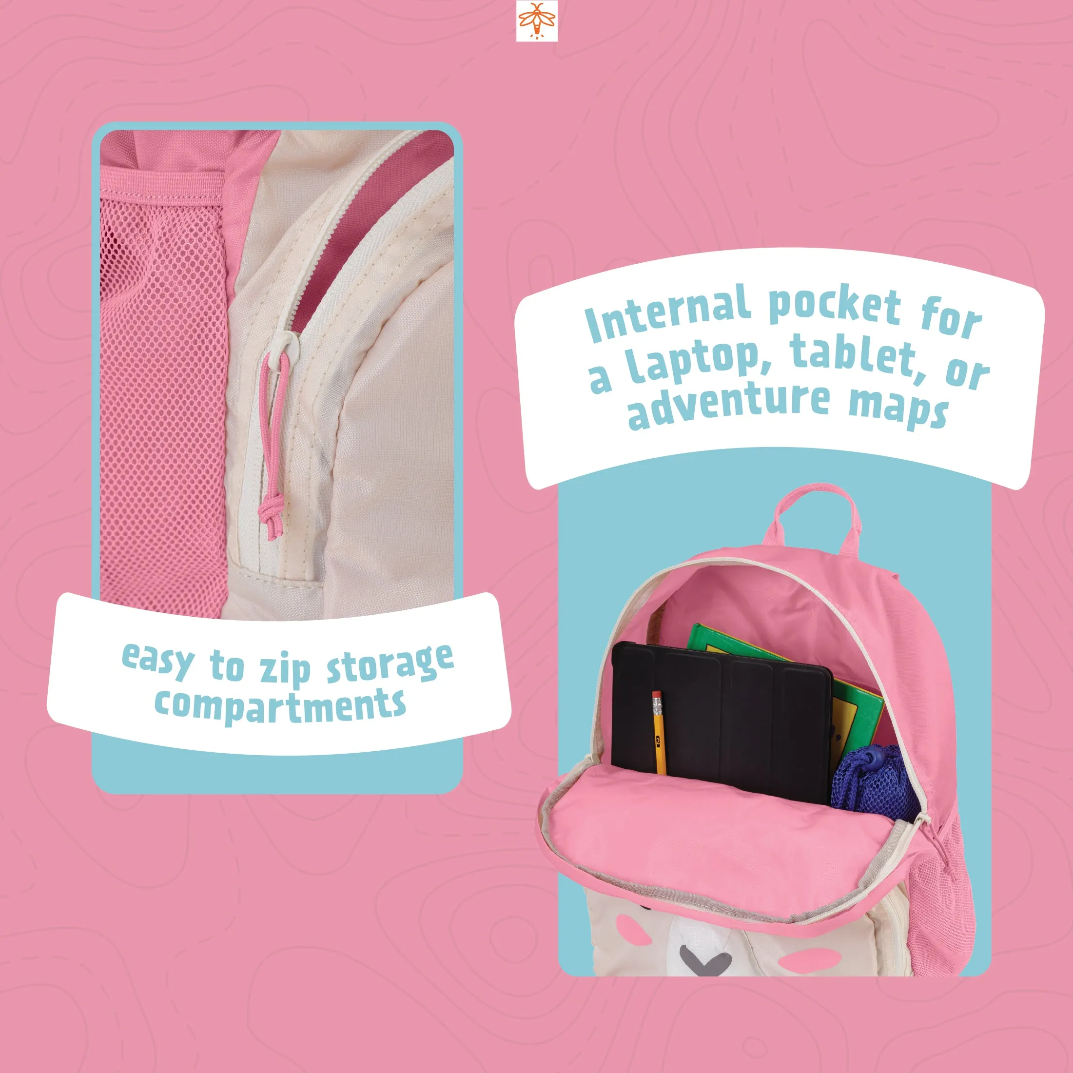 Izzie the Llama Kids' Backpack