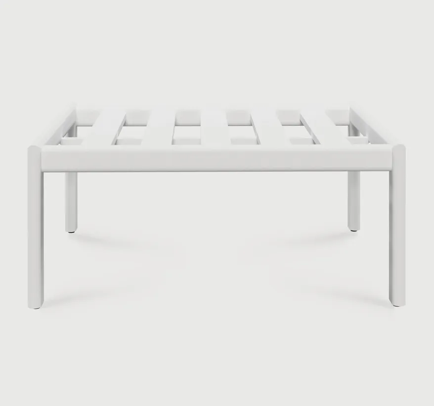 Jack Outdoor Footstool Frame - White