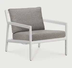Jack Outdoor Lounge Chair - Aluminium White