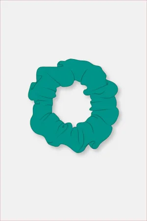 Jade Matt Scrunchie