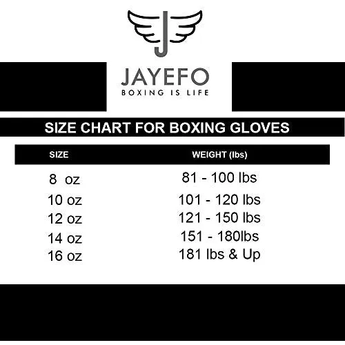 Jayefo Glorious Boxing Gloves Muay Thai Kick Boxing Leather Sparring Heavy Bag Workout Pro Leather Gloves Mitts Work for Men & Women (Black/Copper, 6 OZ)