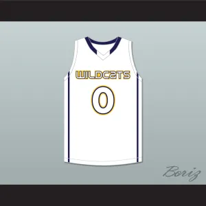 Jaylen Brown 4 Wheeler High School Wildcats White Basketball Jersey 1