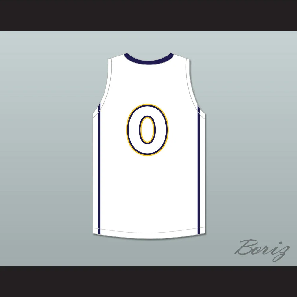 Jaylen Brown 4 Wheeler High School Wildcats White Basketball Jersey 1
