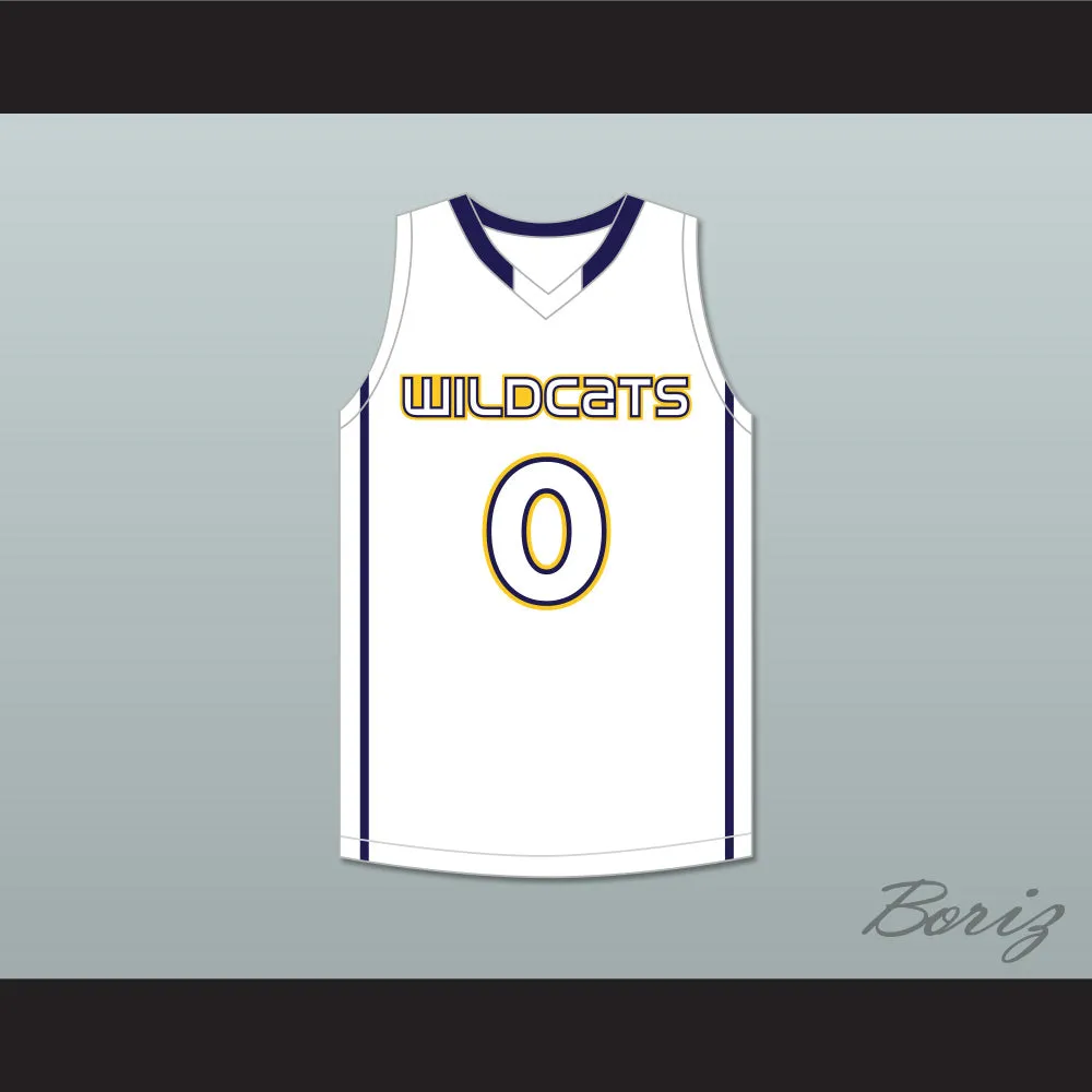 Jaylen Brown 4 Wheeler High School Wildcats White Basketball Jersey 1