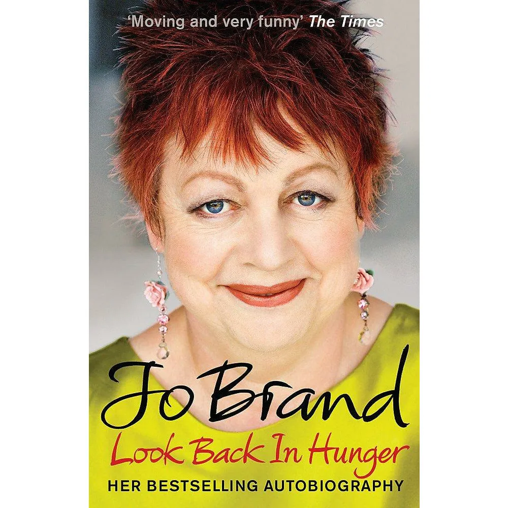 Jo Brand 3 Books Collection Set( Born Lippy, Can't Stand Up For Sitting Down , Look Back in Hunger)