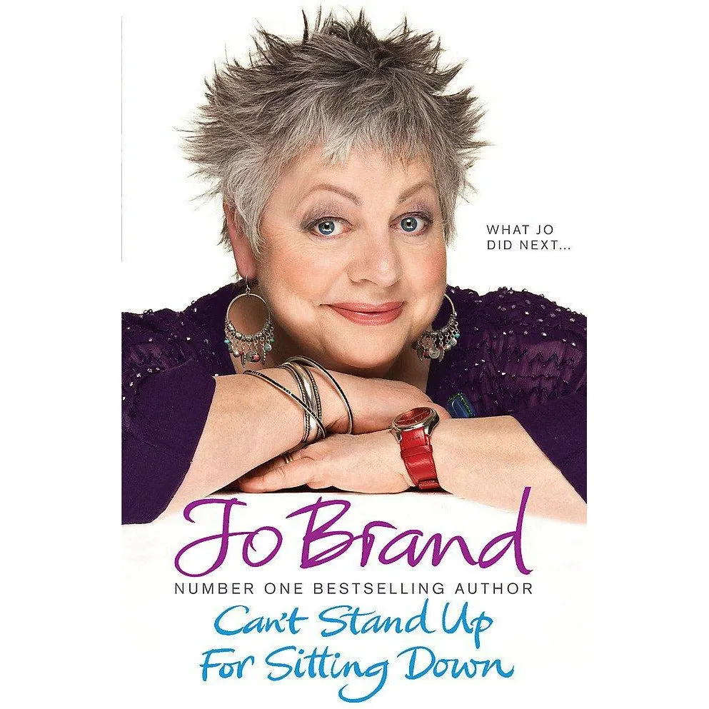Jo Brand 3 Books Collection Set( Born Lippy, Can't Stand Up For Sitting Down , Look Back in Hunger)