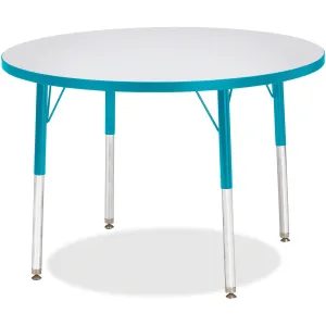 Jonti-Craft Berries Adult Height Color Edge Round Table