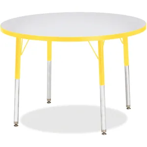 Jonti-Craft Berries Adult Height Color Edge Round Table
