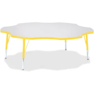 Jonti-Craft Berries Prism Six-Leaf Student Table