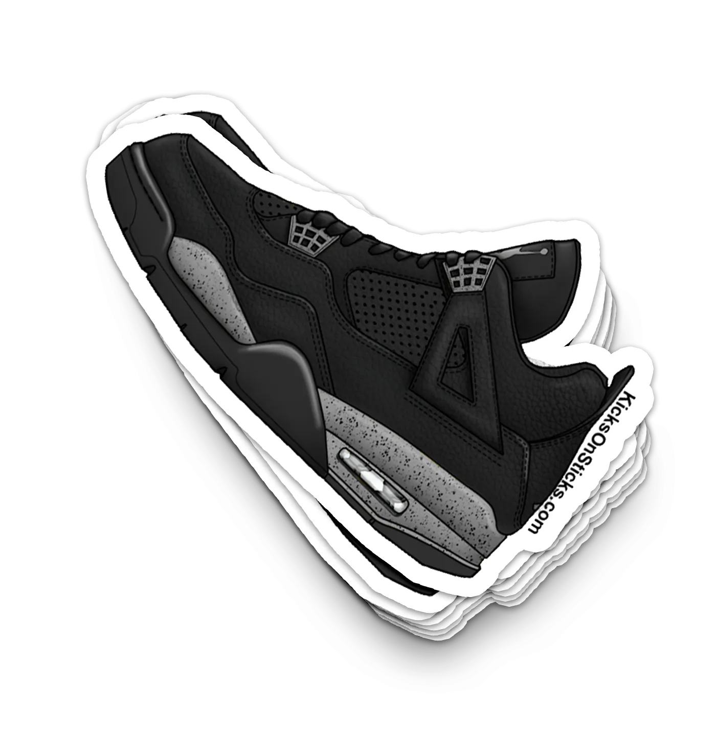 Jordan 4 "Oreo" Sneaker Sticker