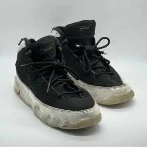 Jordan 9 Retro City of Flight Black &amp; White Sneakers