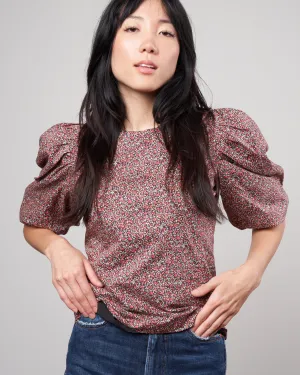 jordan blouse - red liberty