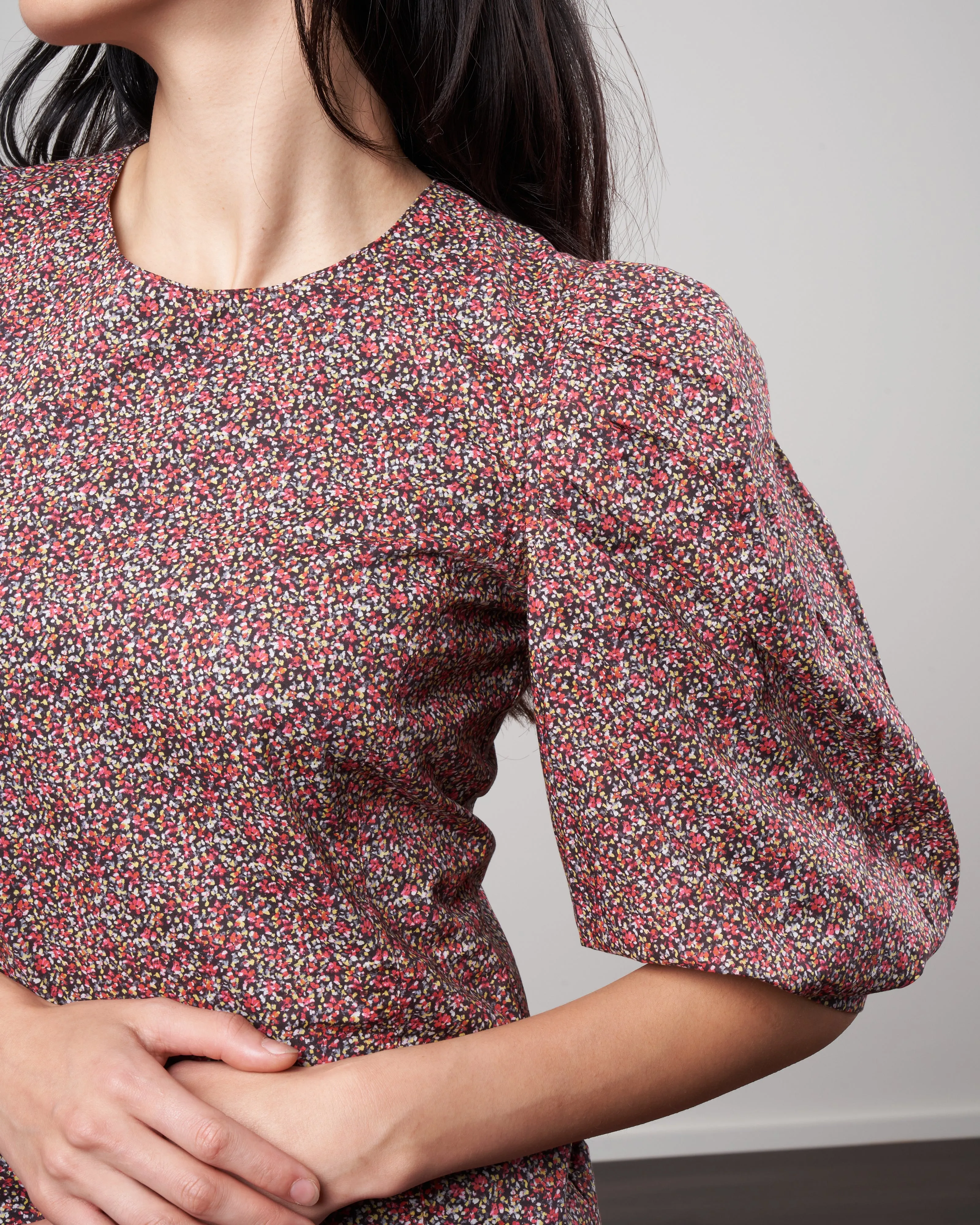 jordan blouse - red liberty
