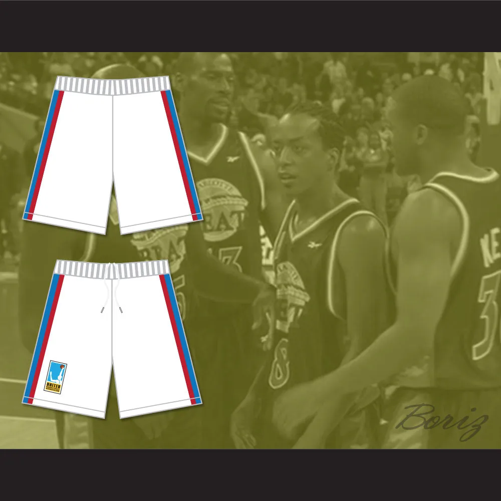 Juwanna Mann Charlotte Beat Away Basketball Shorts with UBA Patch