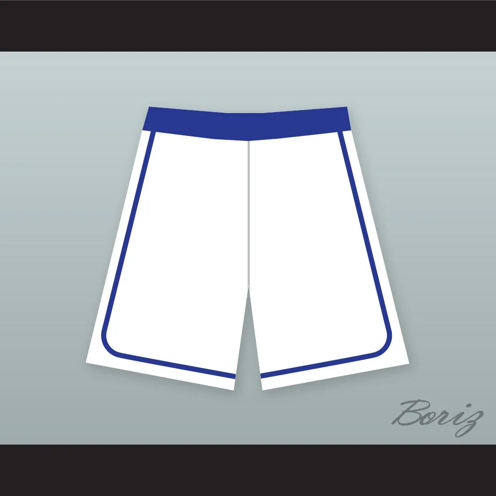 Kenny Scolari 23 Milwaukee Beers BASEketball White Basketball Shorts 2