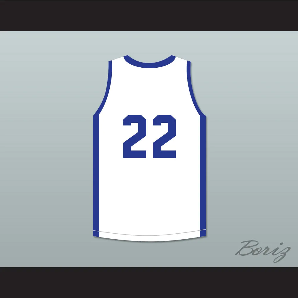 Kevin Willis 22 Push Excel Pro Basketball Classic White Basketball Jersey 1985 Charity Event