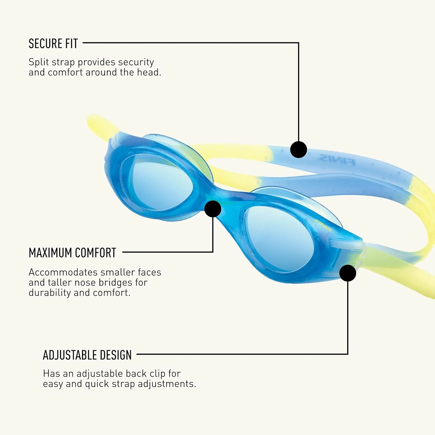 Kids Swimming UV Protection Goggles