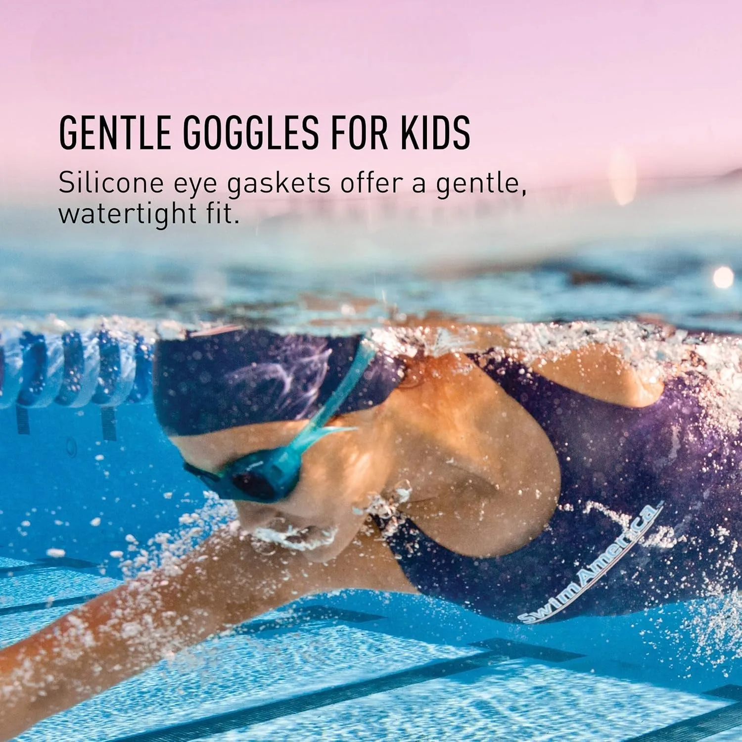 Kids Swimming UV Protection Goggles