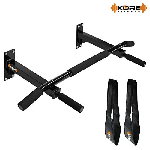 Kore K-WM-CHINUP-BAR-SR-ABS Pull-Up Bar and Ab Strap Combo