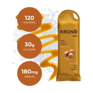KRONO NUTRITION Energy Gel - Salted Caramel (4pk)