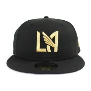 LAFC New Era 59Fifty Fitted Hat (Los Angeles Football Club Gray Under Brim)