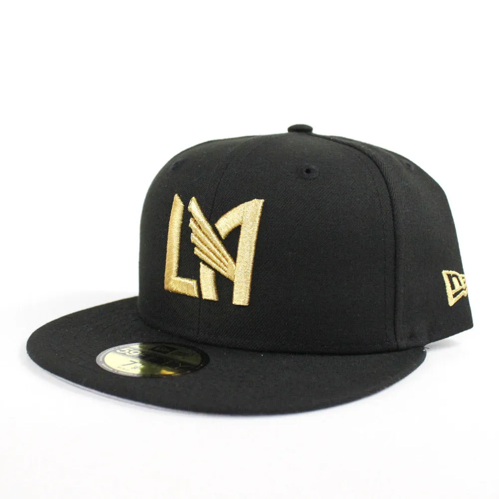 LAFC New Era 59Fifty Fitted Hat (Los Angeles Football Club Gray Under Brim)