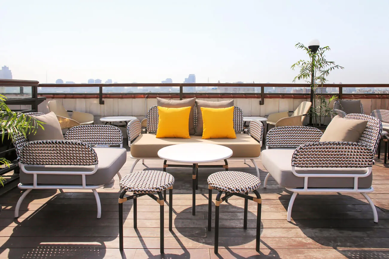 Lala Rattan Two Seater Sofa