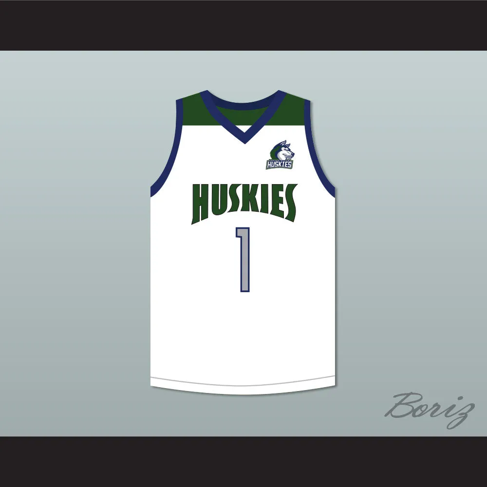 LaMelo Ball 1 Chino Hills Huskies White Basketball Jersey with Patch