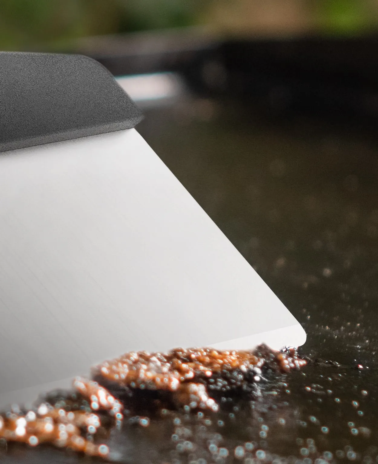 Large Stainless Steel Blackstone 6" Griddle Scraper - NEW   Free Shipping