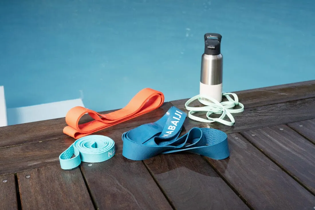 Élastique training aquatique-training band aquatic -25KG bleu foncé