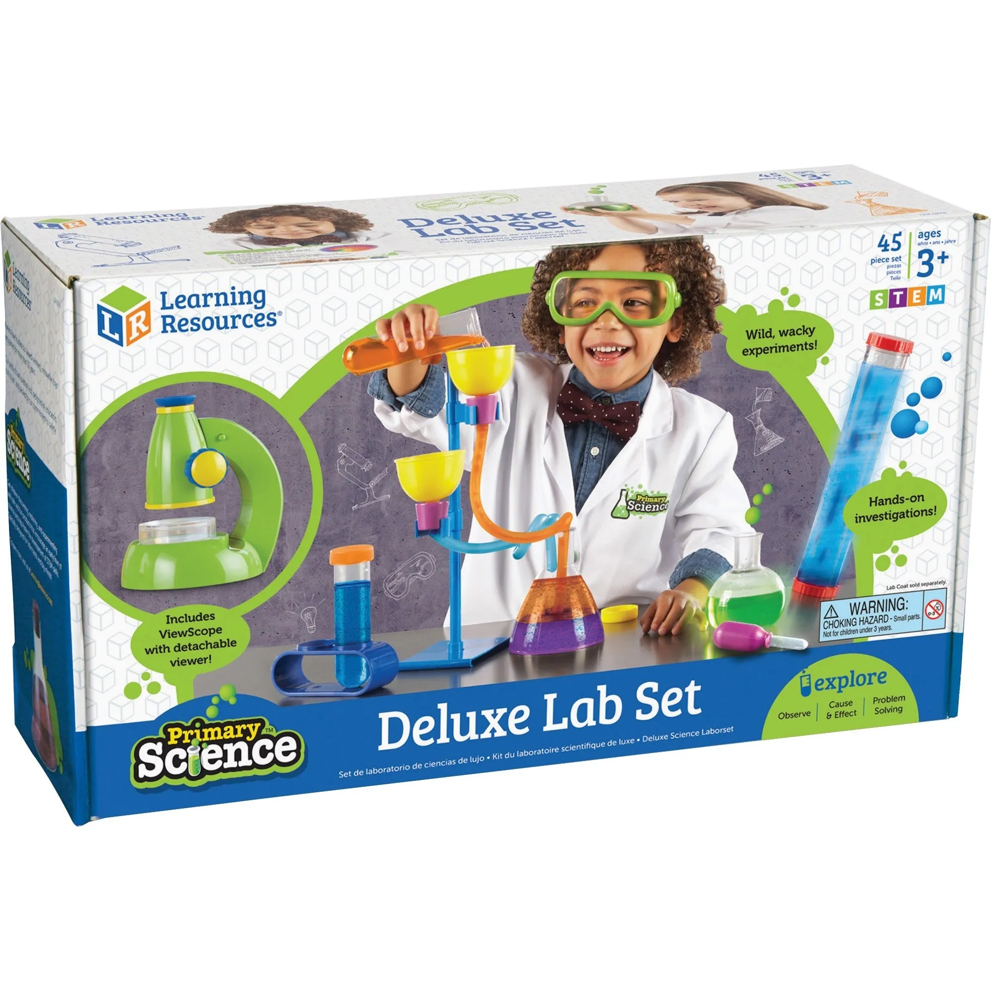 Learning Resources Age3  Primary Science Deluxe Lab Set