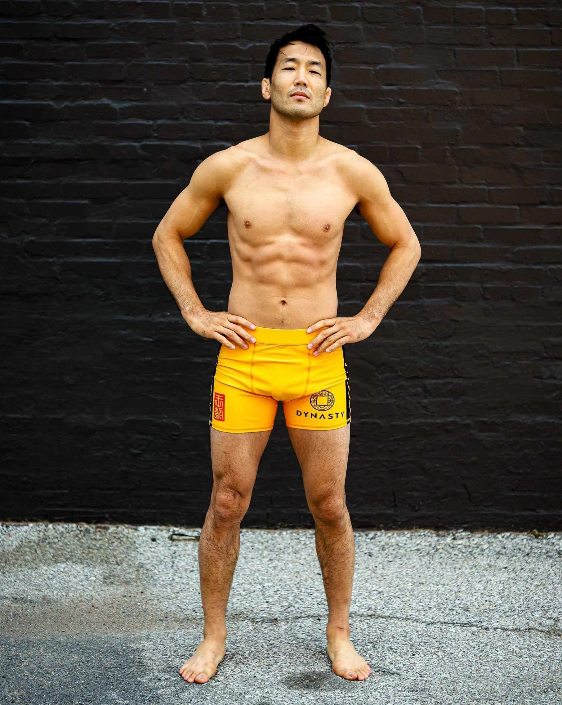 Legendary Spirit Elite Compression Shorts (Vale Tudo) (Yellow)