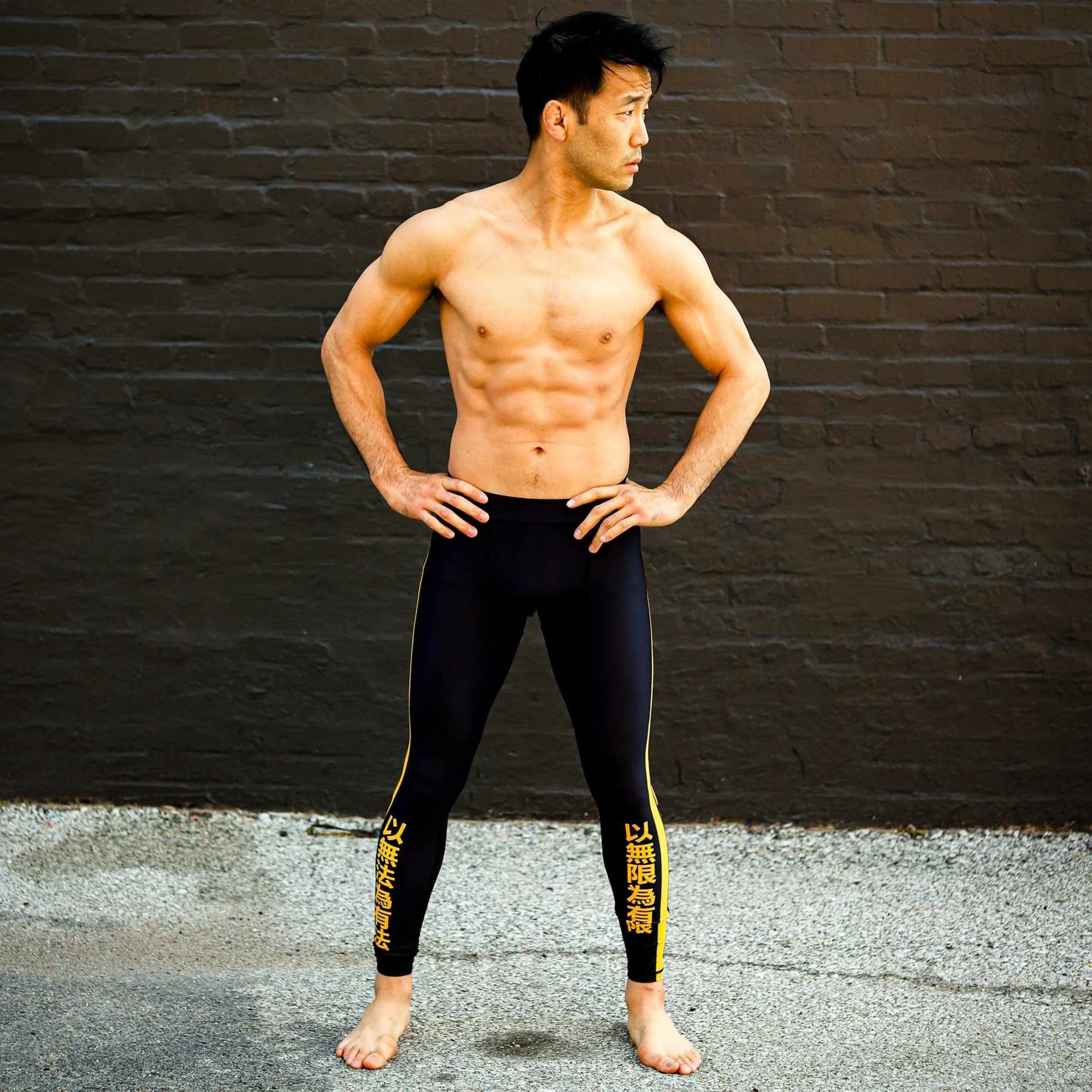 Legendary Spirit Grappling Spats (Tiger Black)