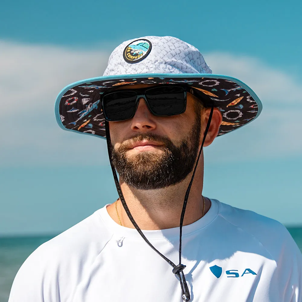 Limited Edition Sport Sunglasses | Whale Shark Blue | Black
