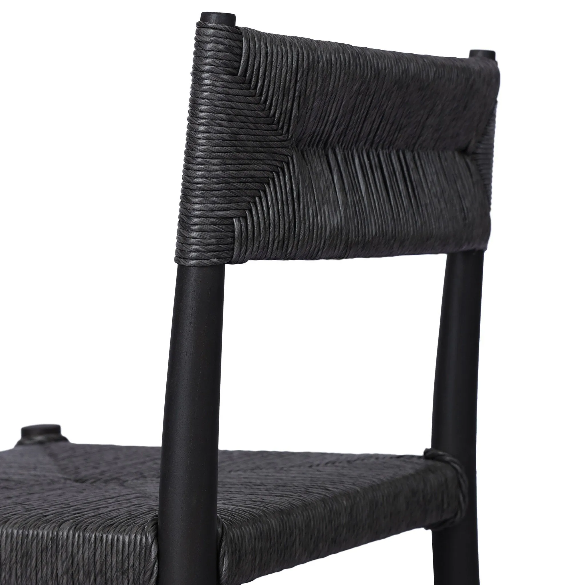Lomas Outdoor Dining Chair - Vintage Coal