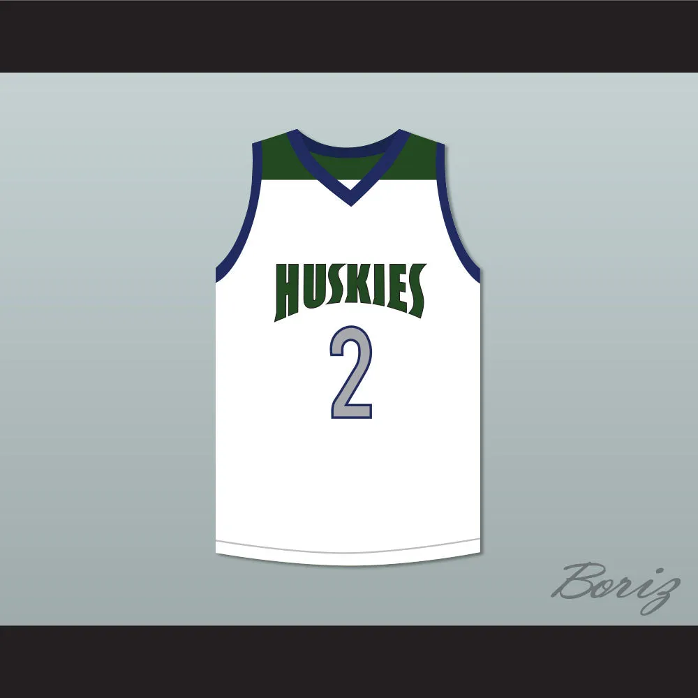 Lonzo Ball 2 Chino Hills Huskies White Basketball Jersey