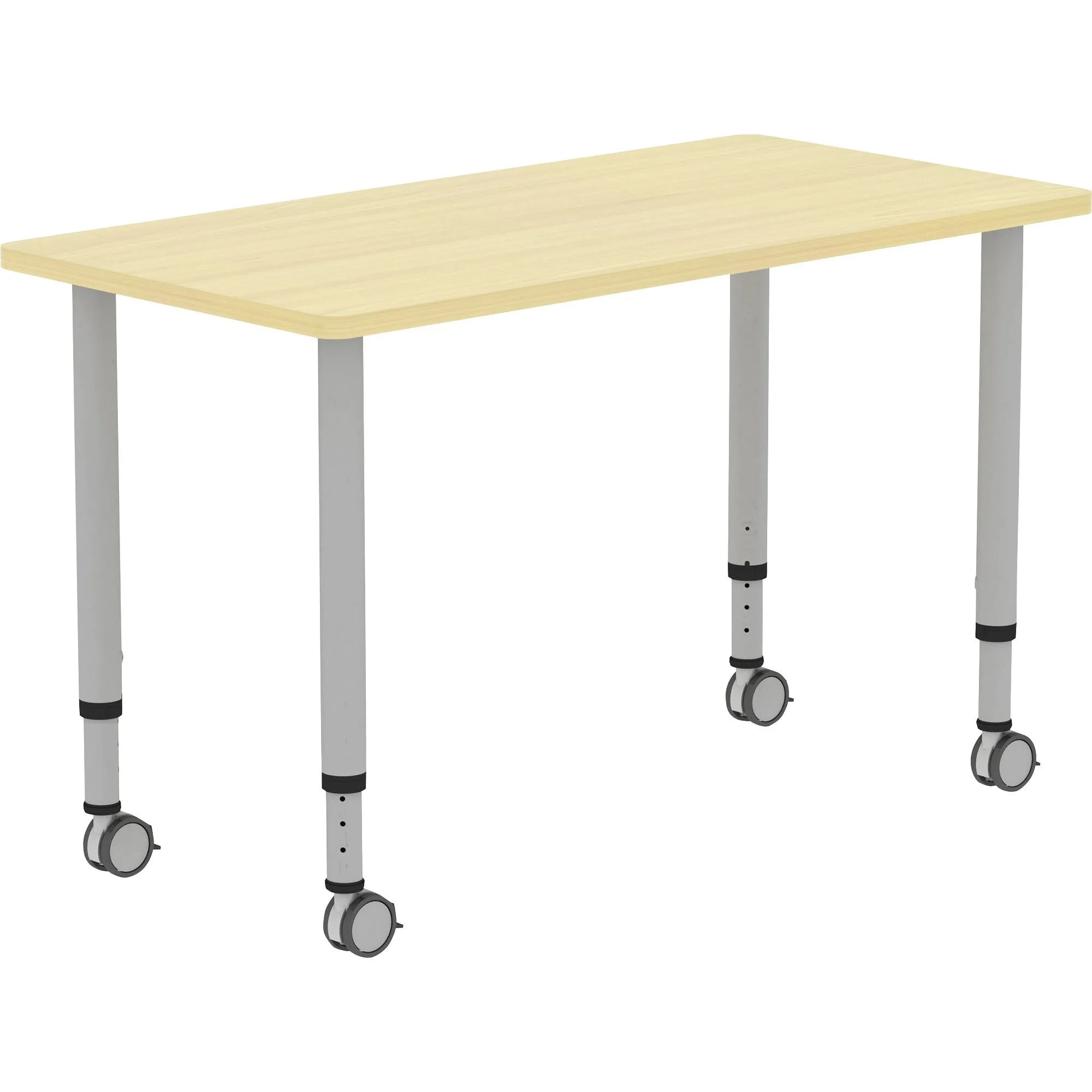 Lorell Height-adjustable 48" Rectangular Table
