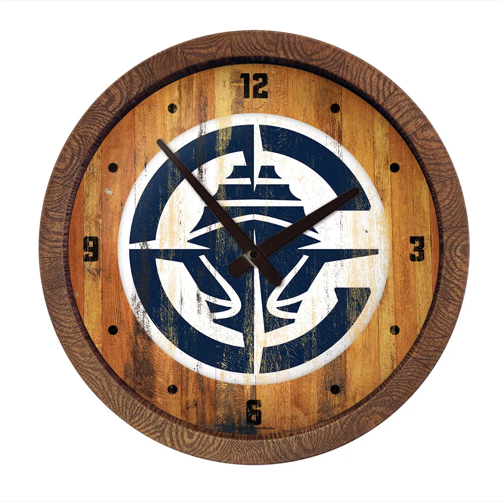 Los Angeles Clippers: "Faux" Barrel Top Clock