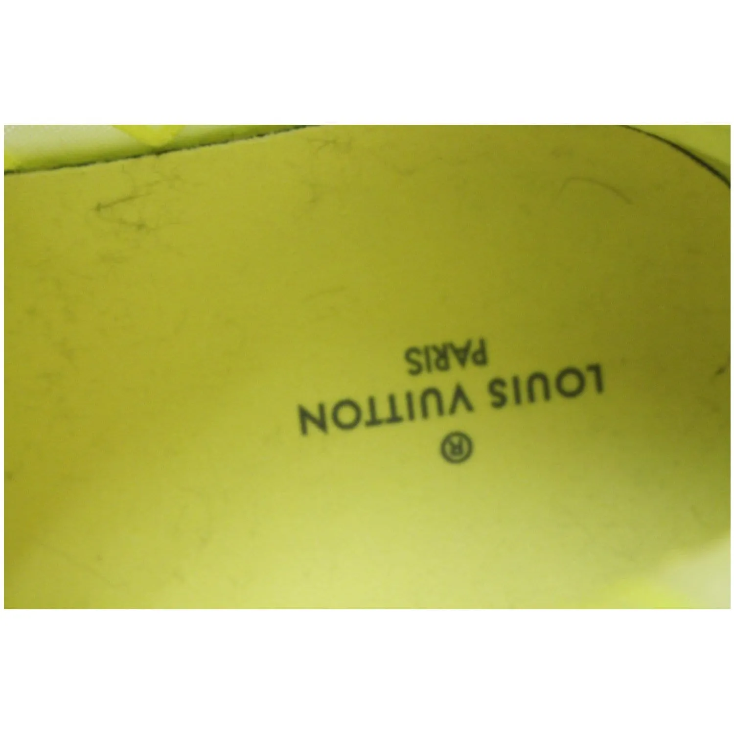LOUIS VUITTON Tattoo Monogram High Top Sneaker Boot Yellow