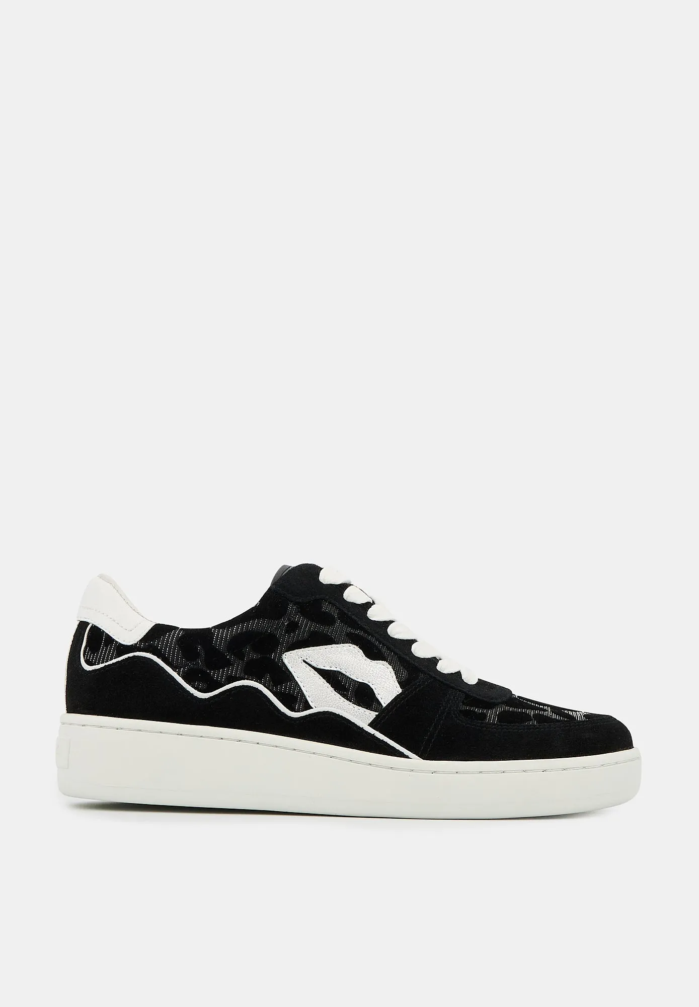 Loulou-Noir Silver Leopard