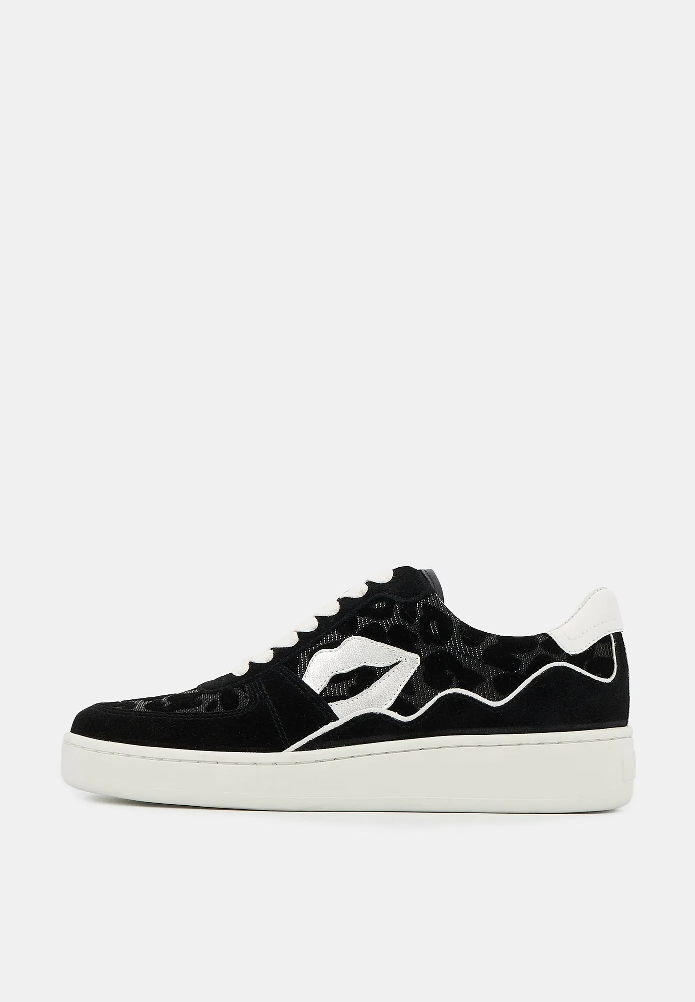 Loulou-Noir Silver Leopard
