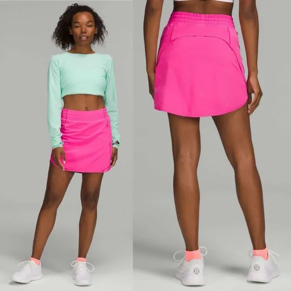 lululemon | Hotty Hot High-Rise Skirt *Long Sonic Pink 2