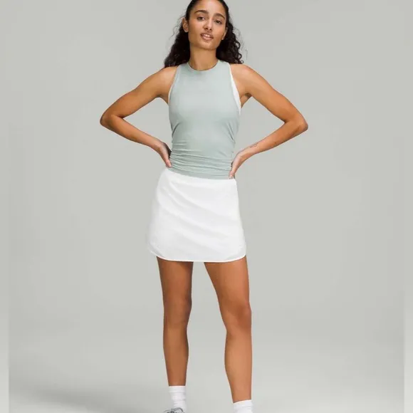 Lululemon Hotty Hot High-Rise Skirt *Long - White