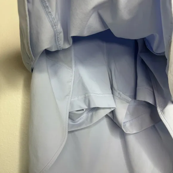 Lululemon Pastel Blue Long Hotty Hot High-Rise Skirt