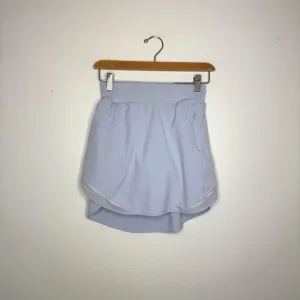 Lululemon Pastel Blue Long Hotty Hot High-Rise Skirt